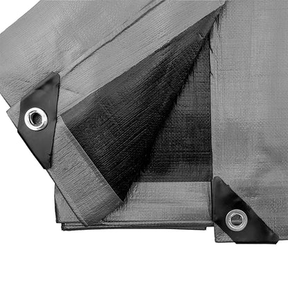 Silver XL-Grade Tarpaulin 6m x 10m