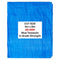 Blue S-Grade Tarpaulin 4m x 8m