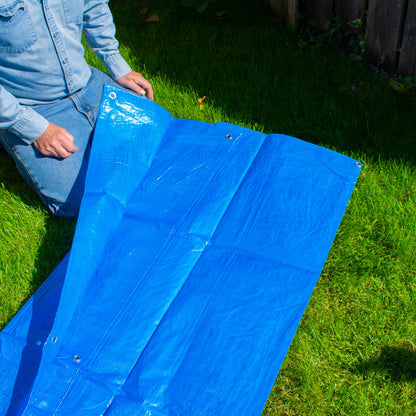 Blue S-Grade Tarpaulin 1.5m x 6m