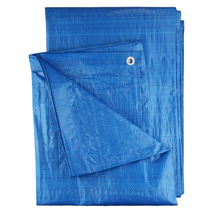 Blue S-Grade Tarpaulin 4m x 8m