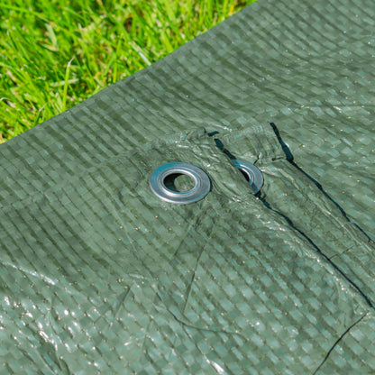 Green S-Grade Tarpaulin 1m x 1m