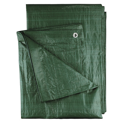 Green M-Grade Tarpaulin 3m x 3m