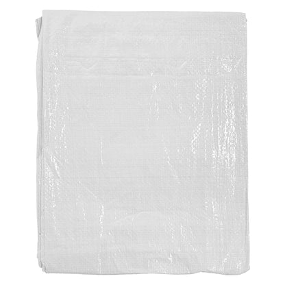 White M-Grade Tarpaulin 6m x 8m