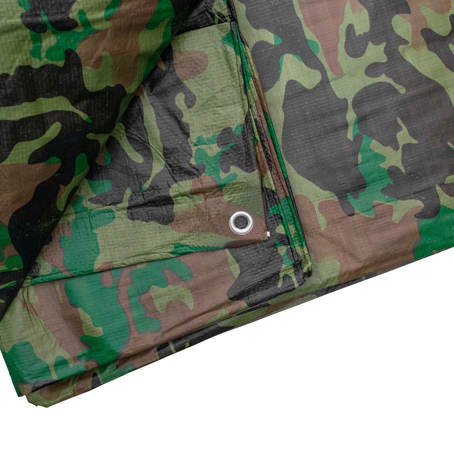 Camouflage M-Grade Tarpaulin 3m x 4m