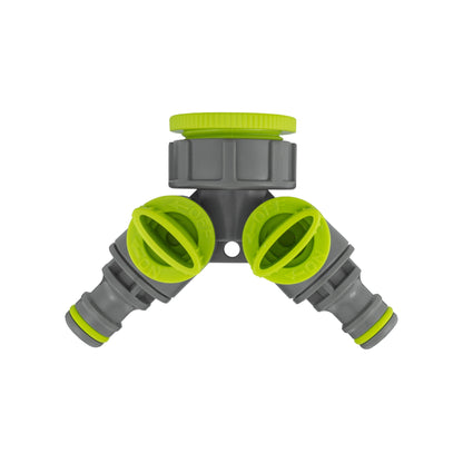 Wall Flange Kit 20mm MDPE - Lever Tap & Two Way Splitter & Connectors