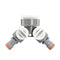 Double Tap Connector with Valves WL