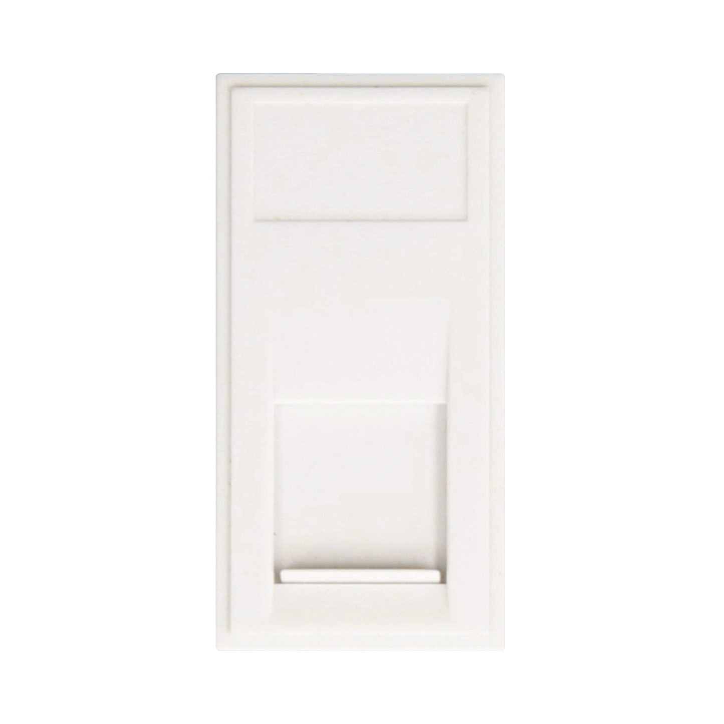 Caradok RJ45 Cat5/6 25x50, White