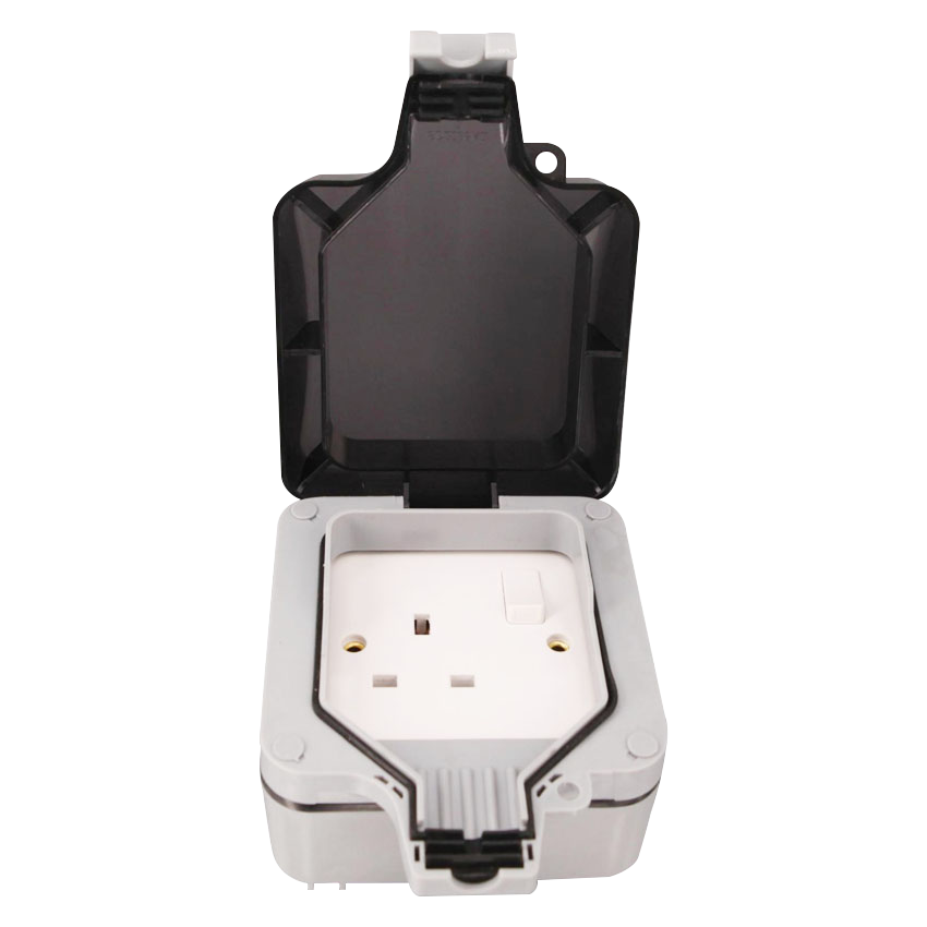 Caradok 1G 13A Switched Socket IP66