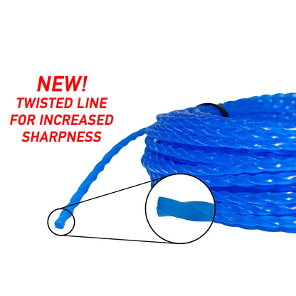 Strimmer Line Blue Twist 2.7mm x 15m
