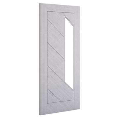 Torino Ash Light Grey Glazed Internal Door - All Sizes