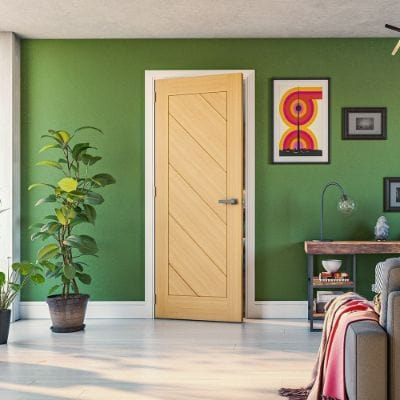 Torino Oak Prefinished Internal Door - All Sizes