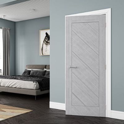 Torino Ash Light Grey Internal Door - All Sizes