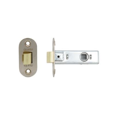 Tubular Latch Satin Nickel Non Fire Rated