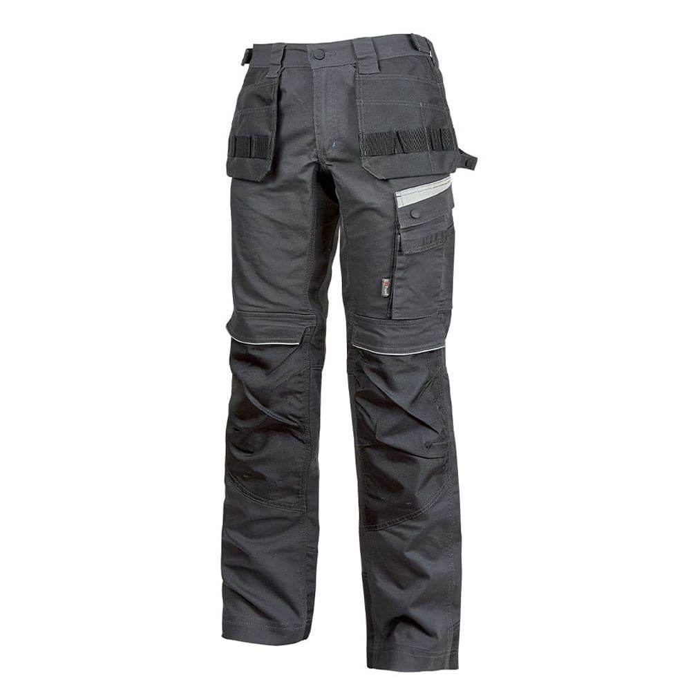 U-Power Gordon Elasticated Waist Canvas Stretch Work Trouser