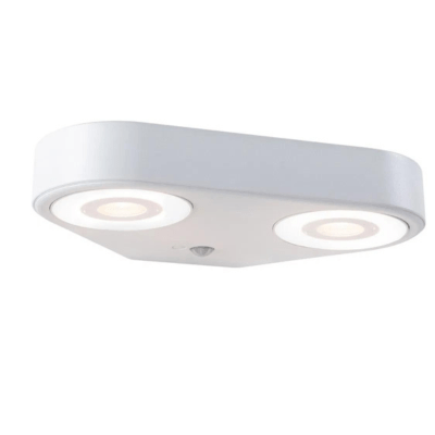 Outdoor 230V Silma Motion Detector LED Exterior Wall Light - All Colours