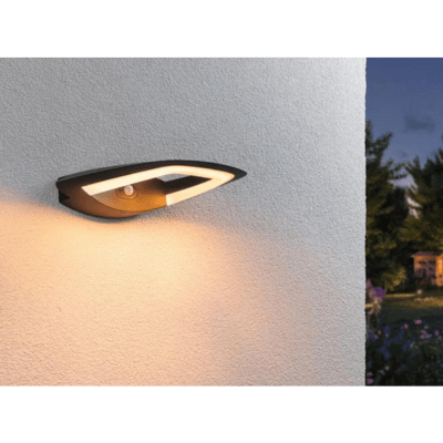 Outdoor 230V Akena Motion Detector Insect Friendly LED Exterior Wall Light
