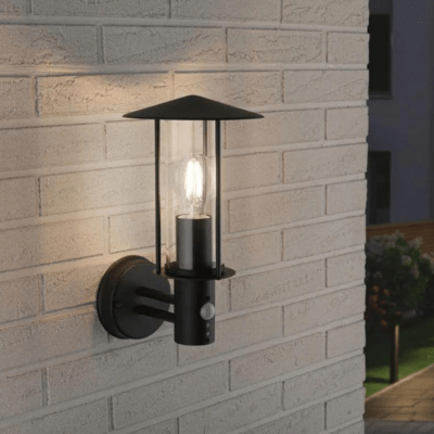 Outdoor 230V Classic Motion Detector Exterior Wall Light