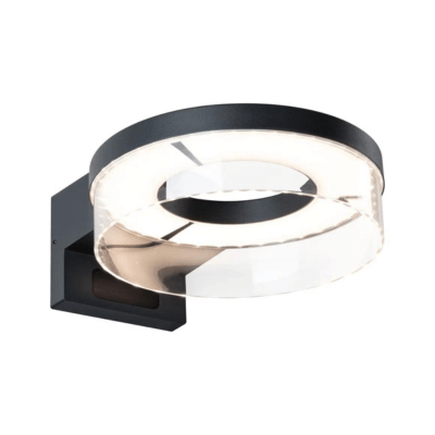 Outdoor 230V Capera Motion Detector LED Exterior Wall Light - Anthracite