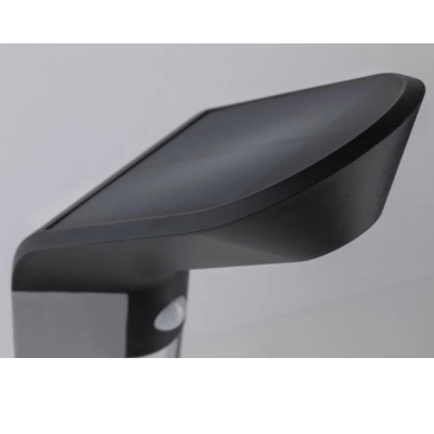 Outdoor Solar Bollard Light Soley IP44 3000K 150lm Motion Sensor