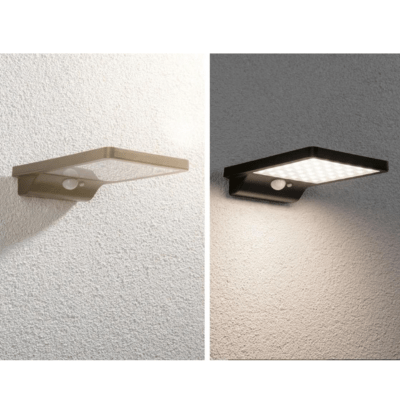 Outdoor Solveig Solar Wall Luminaire 350lm IP44 3000K Motion Sensor