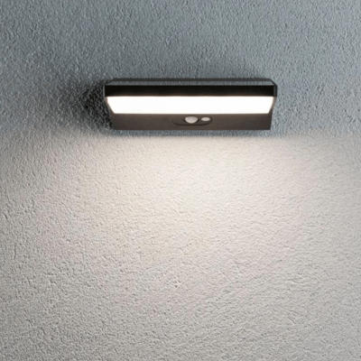 Outdoor Solar Wall Lamp 3.4W IP44 3000K Alu Motion Detector