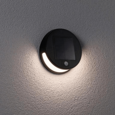 Outdoor Solar Wall Luminaire Helena IP44 3000K 300lm Motion Sensor
