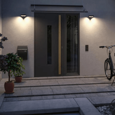 Outdoor Solar Borola PIR IP44 3000K