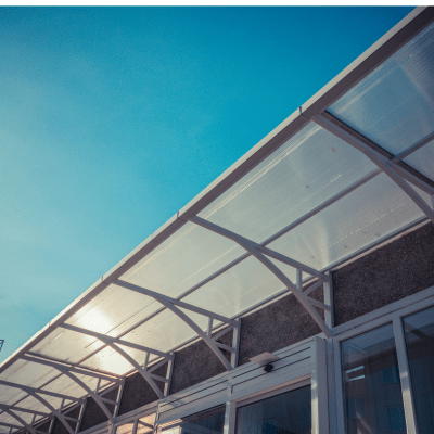 Twinwall Polycarbonate Sheet Clear 2000mm x 690mm x 4mm