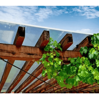 Triplewall Polycarbonate Sheet Clear 2500mm x 900mm x 16mm