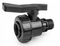 Full Flow Single Union Ball Valve PP 1.25" BSPF-M