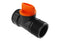 Tap Adapter with Valve 3/4" BSPM-F Black/Orange