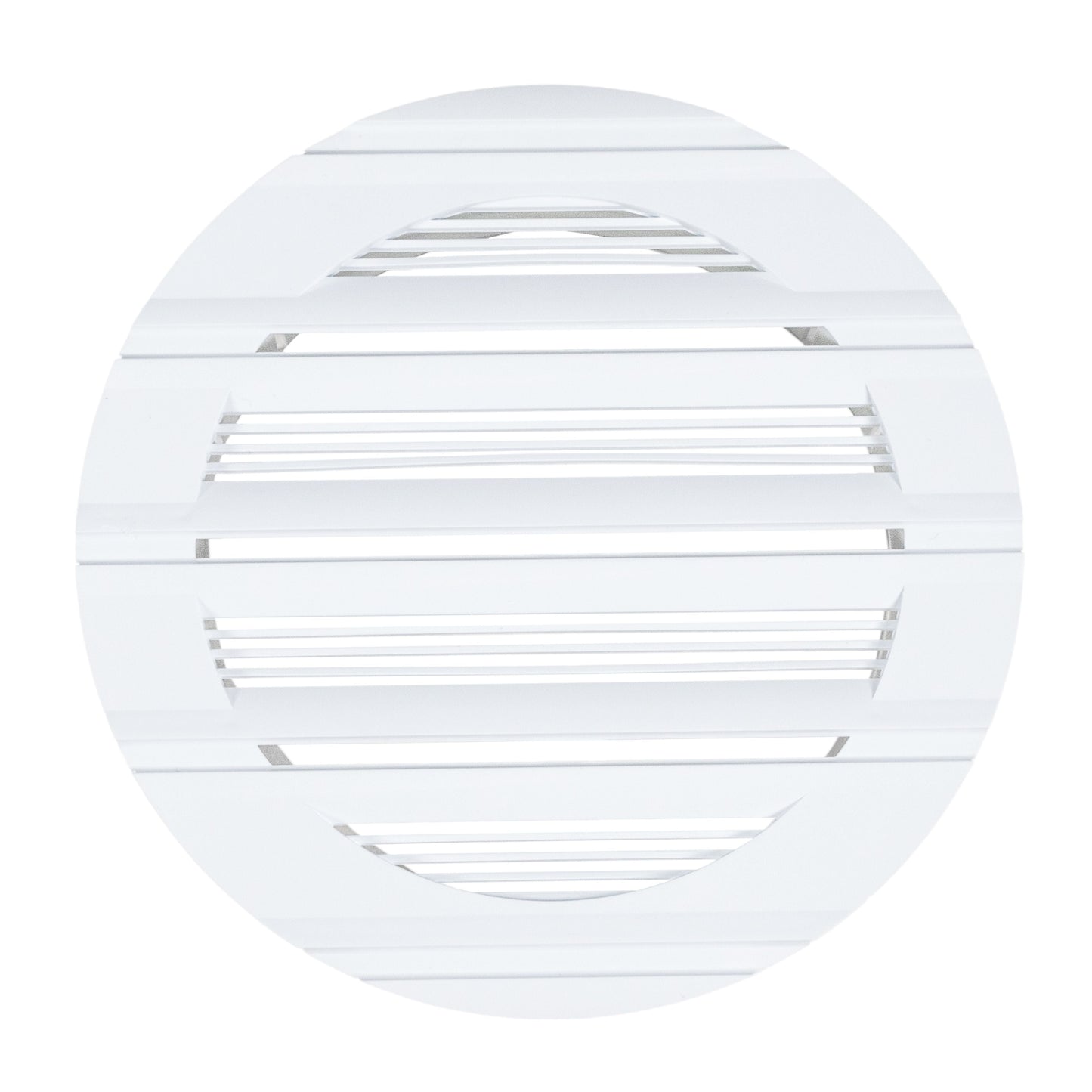 Through Wall Ventilation Kit Round Bella Vent with White External Vent