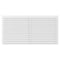 Louvre Vent  D/220X120W Classic 220mm X 120mm with Fly Screen