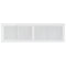 Louvre Vent D/430X110RW Classic 430mm X 110mm with Fly Screen