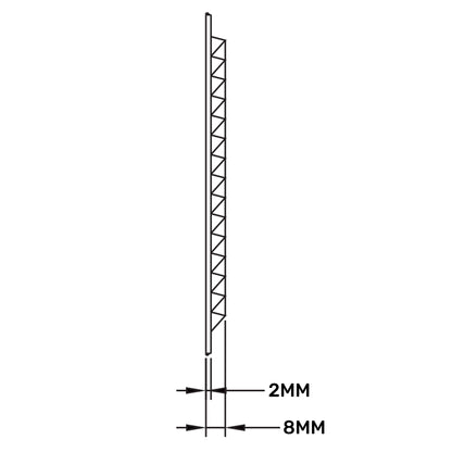 Louvre Vent  D/235W 235mm X 235mm with Fly Screen