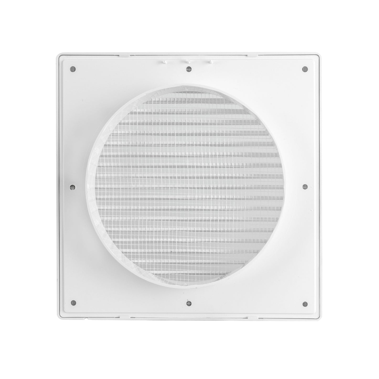 Through Wall Ventilation Kit DL0163 Louvre Vent with White External Vent