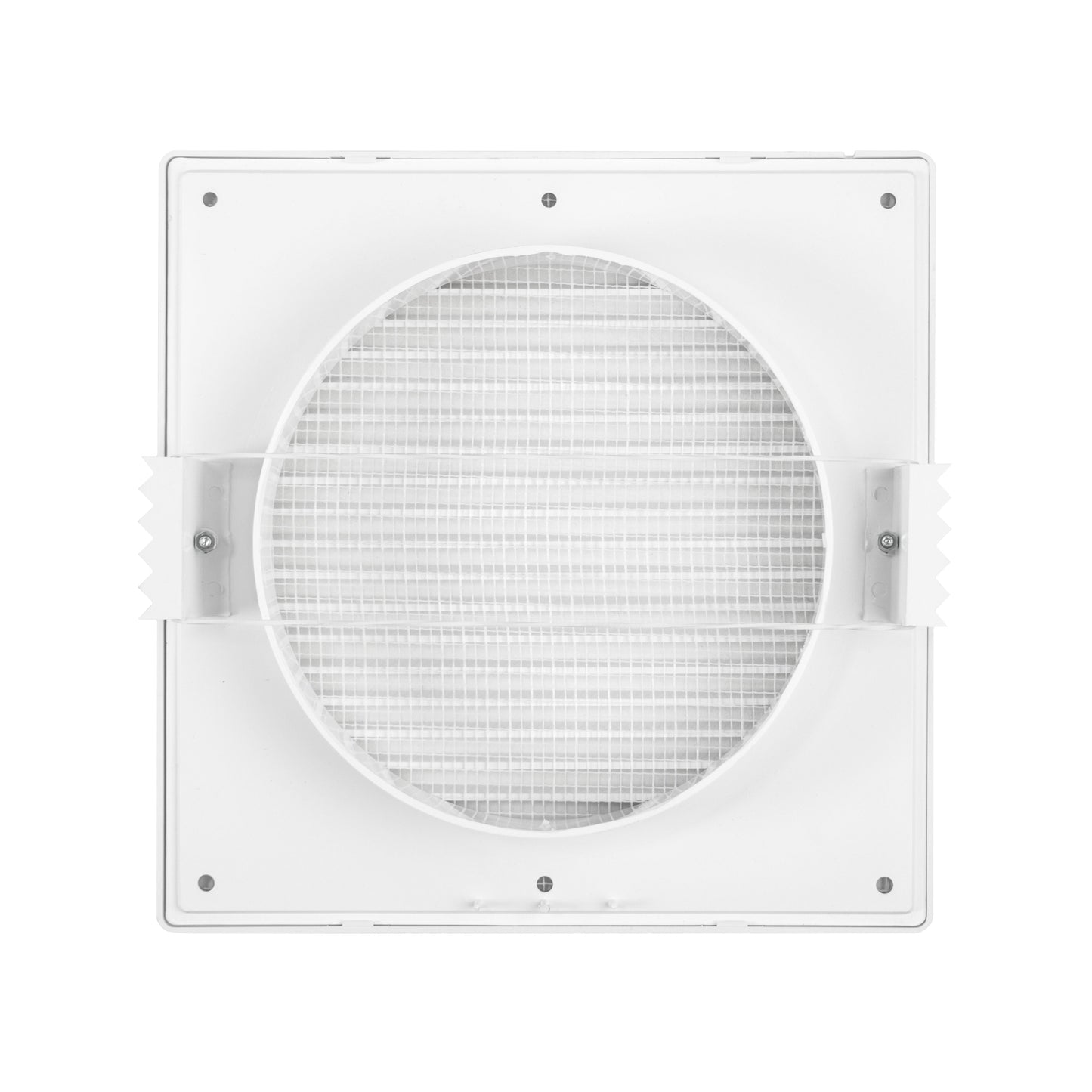 Louvre Vent White DL/125 RW LUX With Fly Mesh