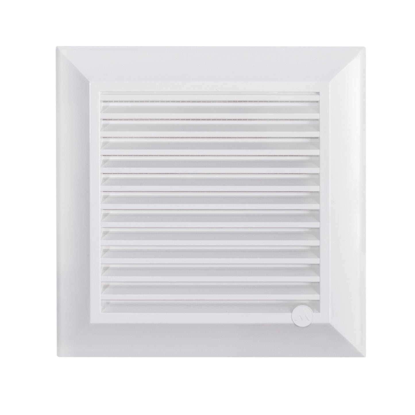 Louvre Vent White Duo Smart 165 With Fly Mesh