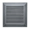 Louvre Vent Graphite Duo Smart 135G 135mm With Fly Mesh