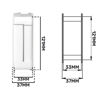 Door Louvre Vent KD 90mm—445mm