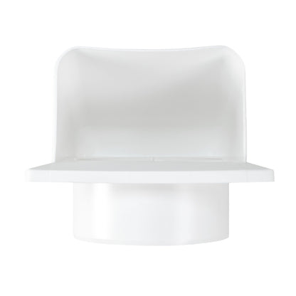 Through Wall Ventilation Kit RICO Standard Fan with White External Vent