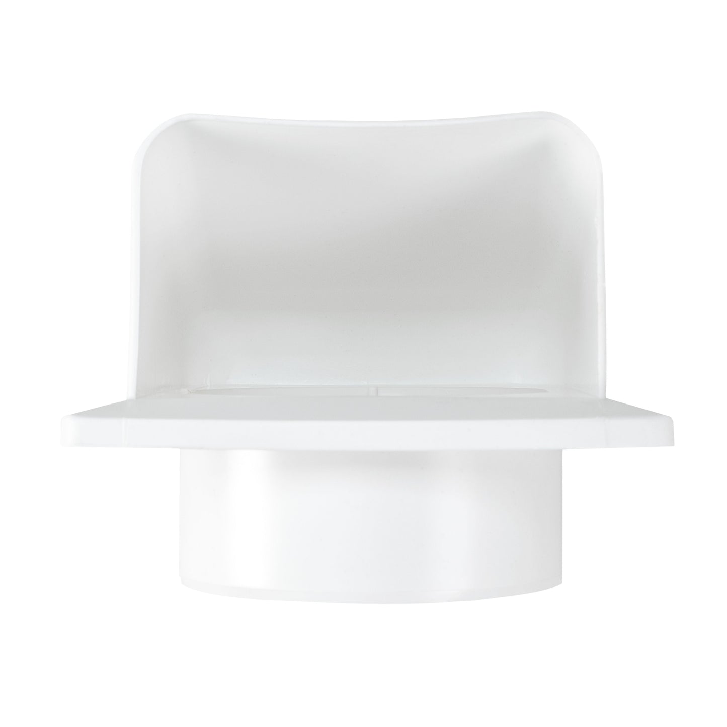Through Wall Ventilation Kit Louvre Vent VC-KR0153 with White External Vent