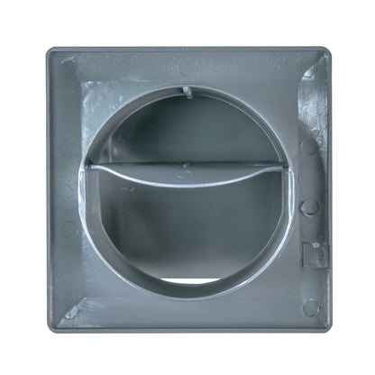 Through Wall Ventilation Kit RICO Timer Switch Fan with Graphite External Vent