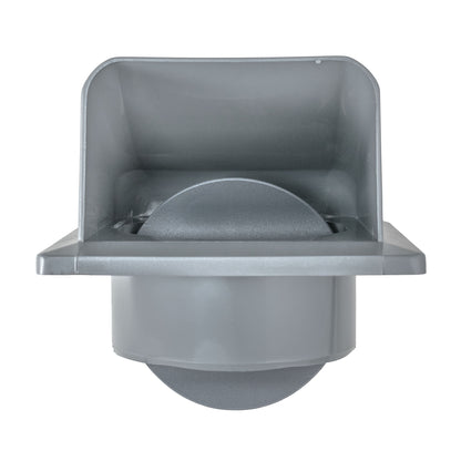 Through Wall Ventilation Kit RICO Timer Switch Fan with Graphite External Vent