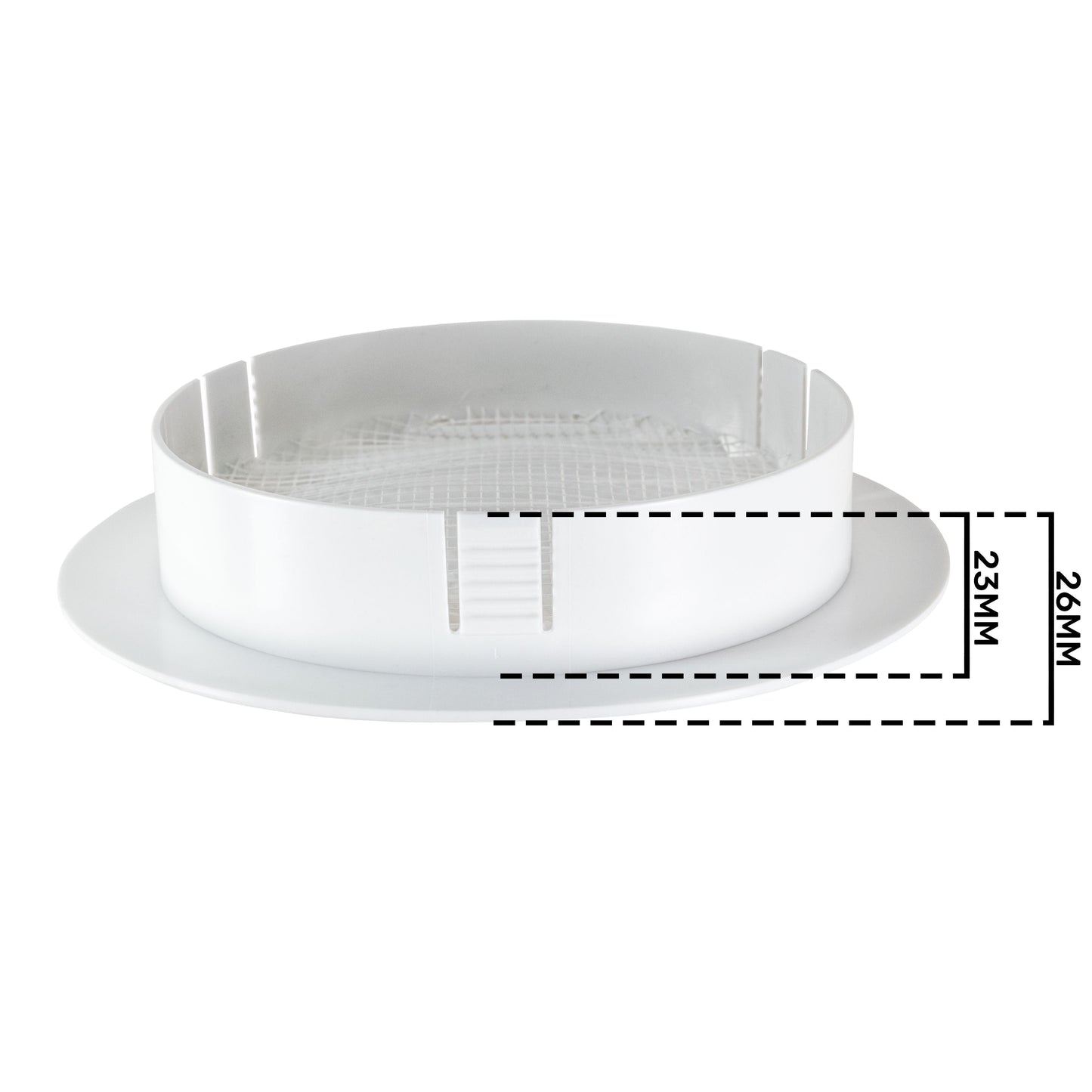 Louvre Vent KRO 100 With Fly Mesh