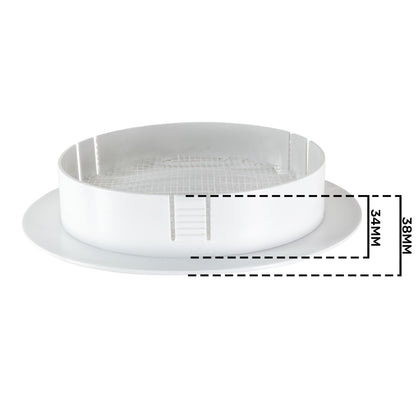 Louvre Vent KRO 150 With Fly Mesh