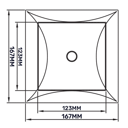 Access Panel Door PP, White 150mm x 150mm