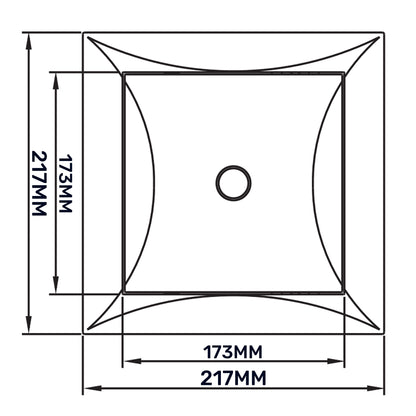 Access Panel Door PP, White 200mm x 200mm