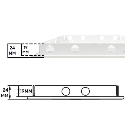 Access Panel Door PP, White 300mm x 400mm