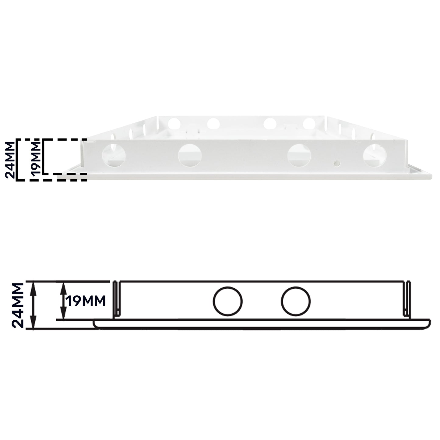 Access Panel Door PP, White 250mm x 300mm